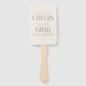 Cheers to the Grad Personalized Photo Graduation Handwaaier (Voorkant)