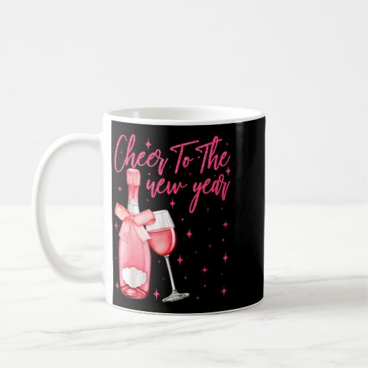 Cheers To The New Year 2026 Champagne New Years Ev Koffiemok (Links)