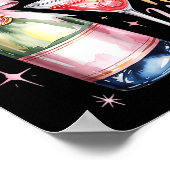 Cheers To The New Year 2026 Champagne New Years Ev Poster (Hoek)