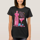 Cheers To The New Year 2026 Champagne New Years Ev T-shirt (Voorkant)