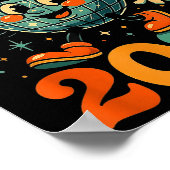 Cheers To The New Year 2026 Retro Disco Gift  Poster (Hoek)