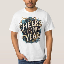 Cheers to the New Year Champagne T-shirt