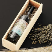 Cheers to the Wedding Summer Sandy Beach Starfish Wijn Etiket