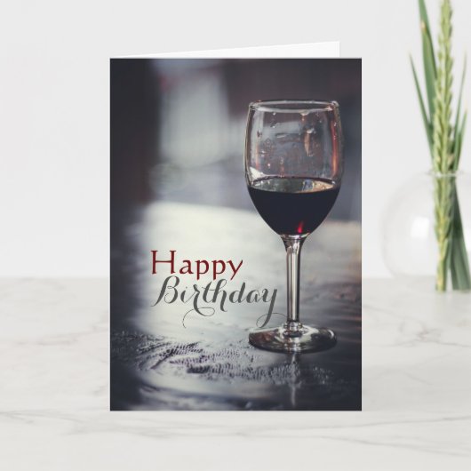 Cheers to You and an Amazing Year Birthday Card Kaart (Voorkant)