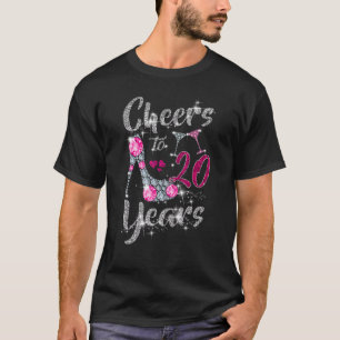 Cheers tot 20 jaar 20 jaar 20 jaar 20 jaar 2000 me t-shirt