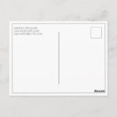 Cheers tot 25 jaar Silver Wedding Jubileum Briefkaart (Achterkant)