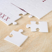 Cheers tot 30 jaar gepersonaliseerd verjaardagscad legpuzzel (Zijkant)