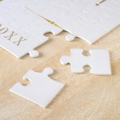 Cheers tot 40 jaar gepersonaliseerd verjaardagscad legpuzzel (Zijkant)