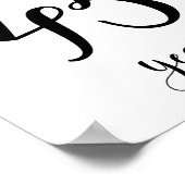 Cheers tot 45 jaar verjaardagsbord poster (Hoek)