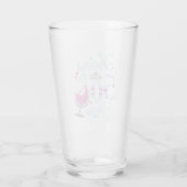 Cheers tot 50 jaar 50e verjaardag Drink Glas (Achterkant)