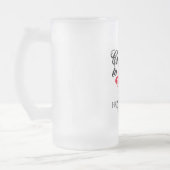 Cheers tot 50 jaar aangepast 50e verjaardag cadeau matglas bierpul (Links)