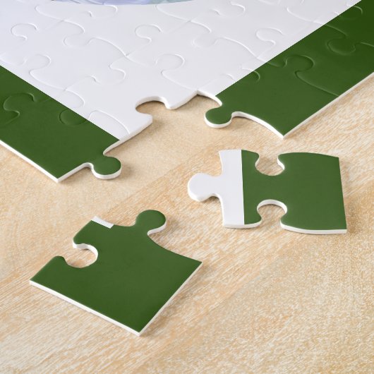 Cheers tot 50 jaar Nummer 50 Photo Collage Square Legpuzzel (Zijkant)