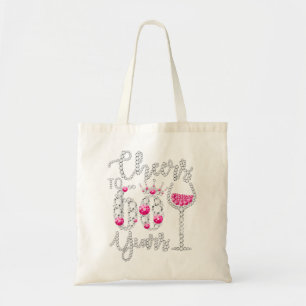 Cheers tot 60 jaar oud Gift 60th Birthday Queen Dr Tote Bag