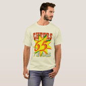 Cheers tot 65 jaar feest t-shirt (Voorkant volledig)
