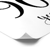 Cheers tot 90 jaar verjaardagsbord poster (Hoek)