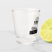 Cheers tot vijftig jaar gepersonaliseerde verjaard shot glas (Links)