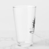 Cheers tot zestig jaar persoonlijke 60e verjaardag glas (Rechts)