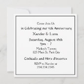 Cheers | Two Woman Toasting Jubileum Kaart (Achterkant)