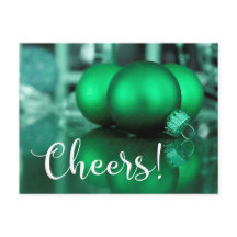 Cheers Typografie Groen Getinte Decoraties Foto