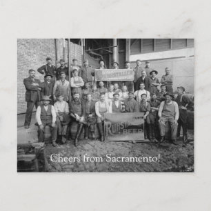 Cheers uit Sacramento, CA! (1) Briefkaart