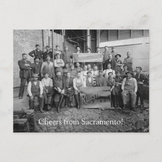 Cheers uit Sacramento, CA! (1) Briefkaart (Voorkant)
