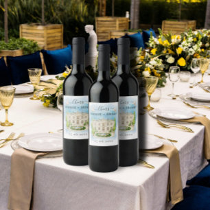 Cheers Venue   bloemen duiven Wedding Luxury Wijn Etiket