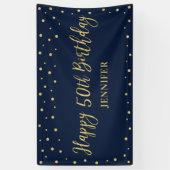 Cheers | Verjaardagsbanner 50 jaar Spandoek (Verticaal)