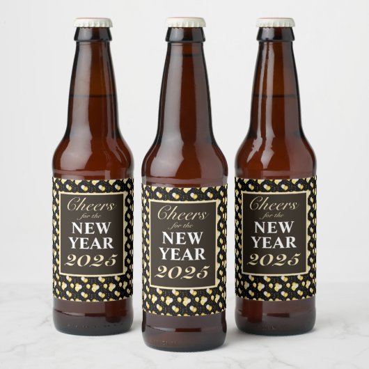 Cheers voor het nieuwjaar 2023 bier etiket (Flessen)
