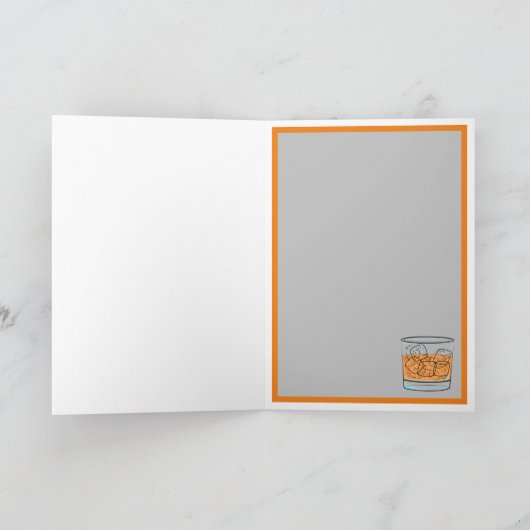 Cheers Whisky Fathers Day Kaart (Binnen)