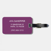 Cheers Wine Country Bagagelabel (Achterkant horizontaal)