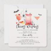 Cheers Witches Halloween Bachelorette Weekend Kaart (Voorkant)