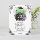 Cheers Witches Halloween Bridal Shower Kaart (Staand voorkant)