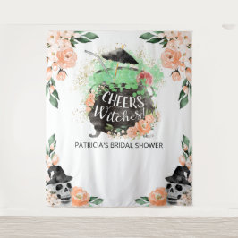 Cheers Witches Halloween Vrijgezellenfeest Backdro Wandkleed