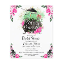 Cheers Witches Vrijgezellenfeest Budget Uitnodigin