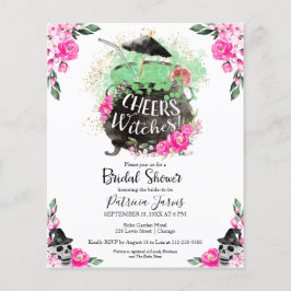 Cheers Witches Vrijgezellenfeest Budget Uitnodigin
