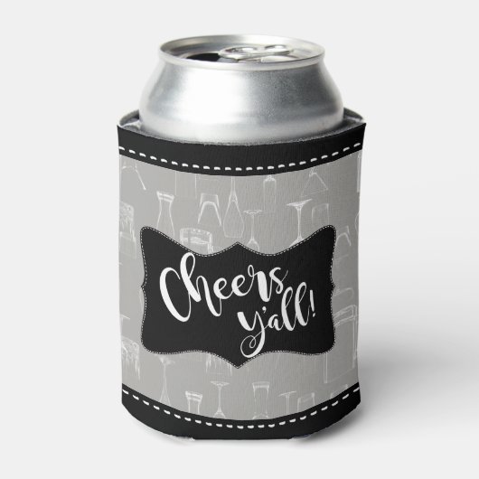 Cheers Yall | Composietrooster Blikjeskoeler (Blikje Voorkant)