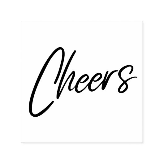 Cheers Zelfinktende Stempel (Design)
