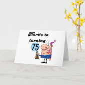 CHEERSTO75 KAART (Gele Bloem)