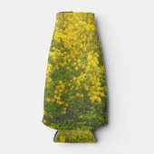 CHEERT EN BRIGHT YELLOW FLORAL DESIGN FLESJESKOELER (Voorkant)