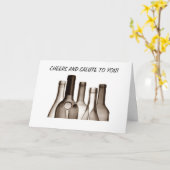 CHEERT EN VERKOOP AAN U / FANTASTISCHE BIRTHDAAG KAART (Gele Bloem)