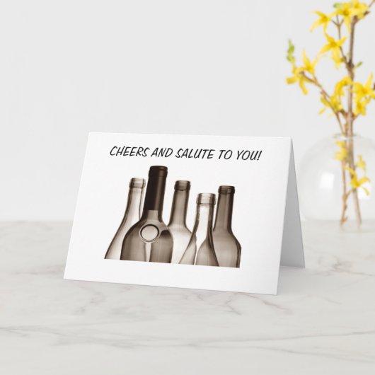 CHEERT EN VERKOOP AAN U / FANTASTISCHE BIRTHDAAG KAART (Gele Bloem)