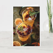 ***CHEERT NAAR CHRISTMAS HOLIDAAG/NIEUW JAAR KAART (Voorkant)