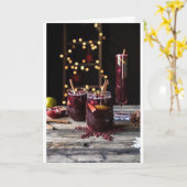 ***CHEERT NAAR CHRISTMAS HOLIDAAG/NIEUW JAAR KAART (Gele Bloem)