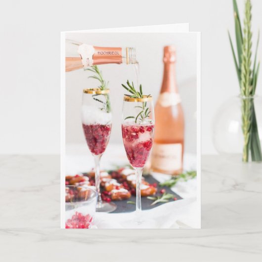 ***CHEERT NAAR CHRISTMAS HOLIDAAG/NIEUW JAAR KAART (Voorkant)