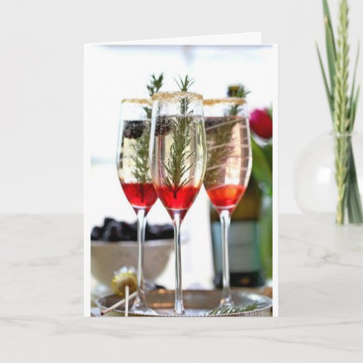 ***CHEERT NAAR CHRISTMAS HOLIDAAG/NIEUW JAAR KAART (Voorkant)