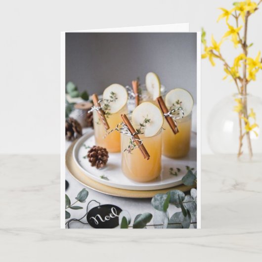 ***CHEERT NAAR CHRISTMAS HOLIDAAG/NIEUW JAAR KAART (Gele Bloem)