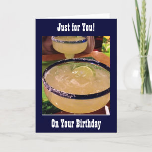 CHEERT VERKOOP EN MANIER OM BIRTHDAY MARGARITAS TE KAART