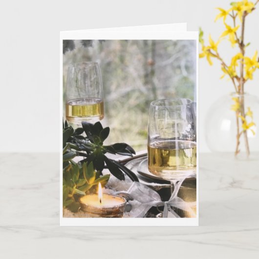 **CHEERT VOOR U EN MERRY CHRISTMAS** KAART (Gele Bloem)