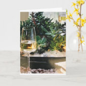 **CHEERT VOOR U EN MERRY CHRISTMAS** KAART (Gele Bloem)