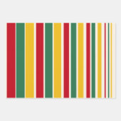 Cheery All-Age Polka Dot and Stripes Inpakpapier Vel (Voorkant 3)